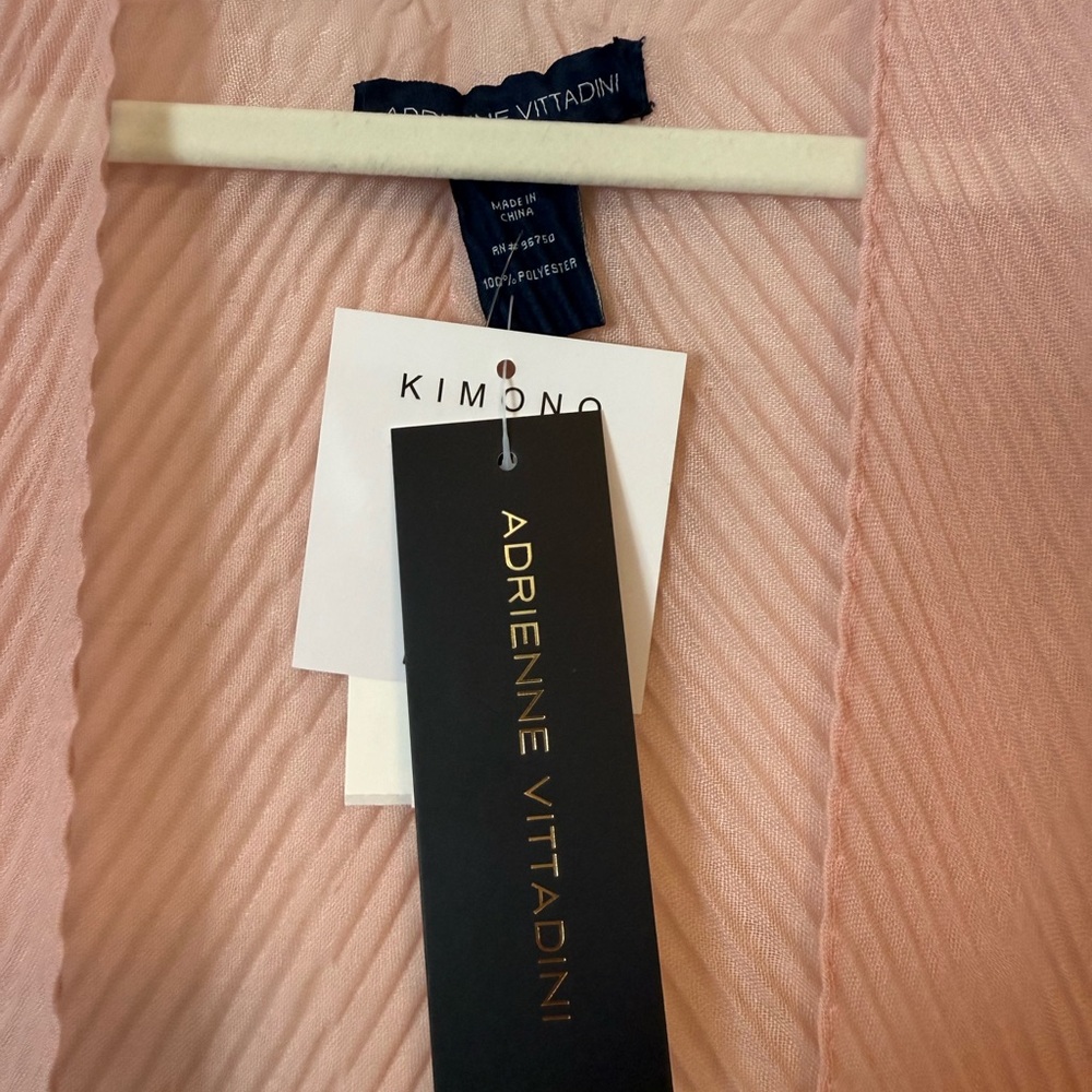 Adrienne Vittadini Blush Kimono Onesize - Picture 3 of 4